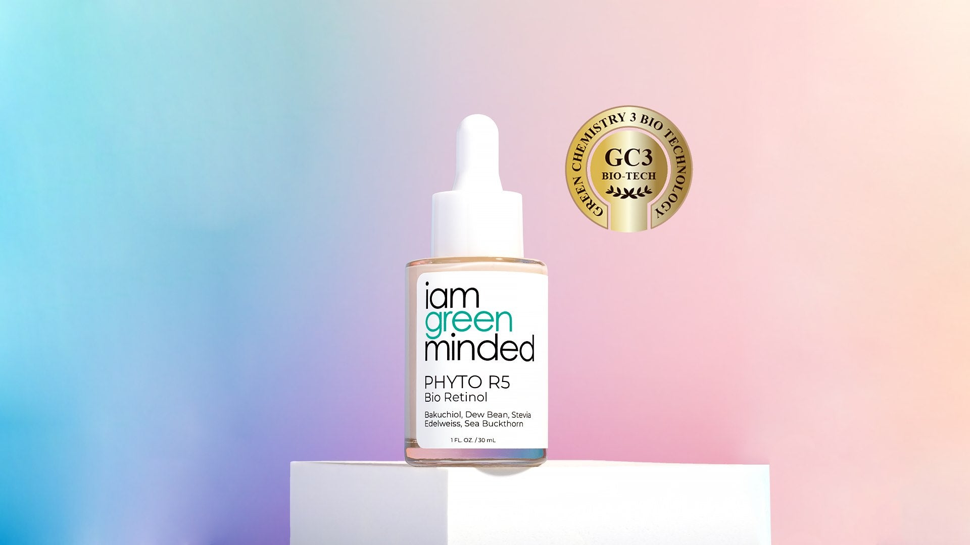 retinol alternative bakuchiol serum phytoR5 rainbow header