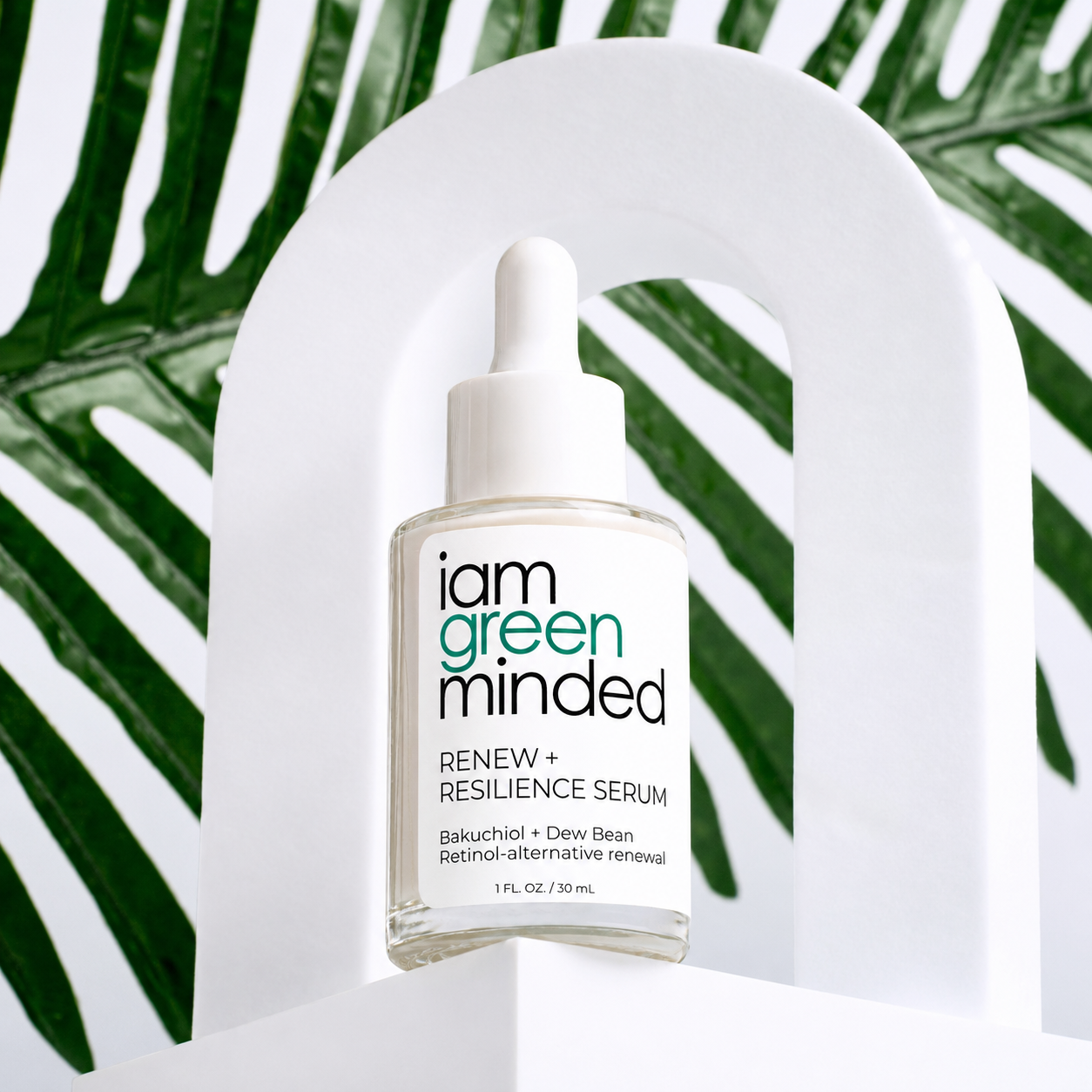 RENEW + RESILIENCE SERUM Bakuchiol + Dew Bean - Retinol-alternative renewal