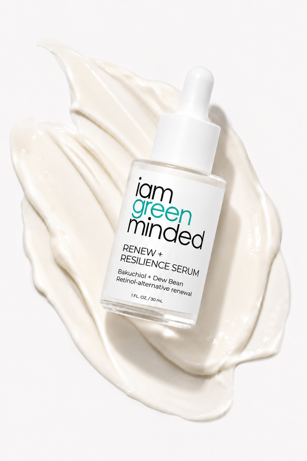 RENEW + RESILIENCE SERUM Bakuchiol + Dew Bean - Retinol-alternative renewal