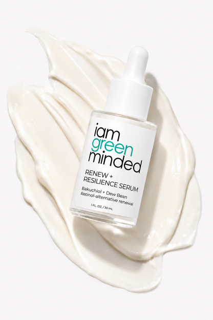 RENEW + RESILIENCE SERUM Bakuchiol + Dew Bean - Retinol-alternative renewal