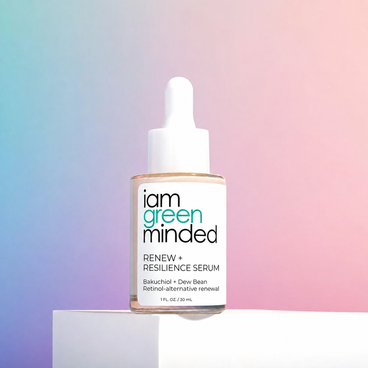 RENEW + RESILIENCE SERUM Bakuchiol + Dew Bean - Retinol-alternative renewal