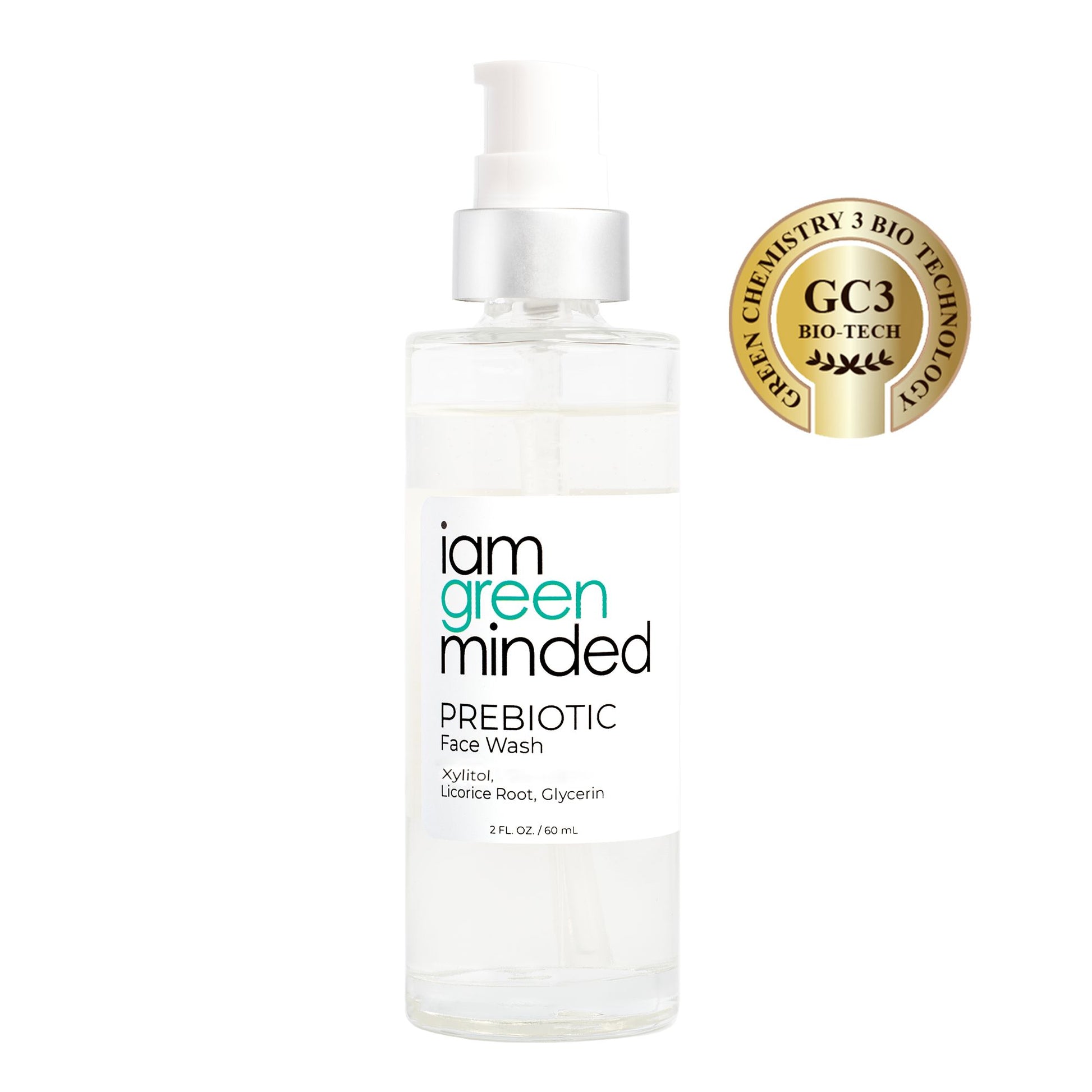 Prebiotic facewash cleanser skin care 