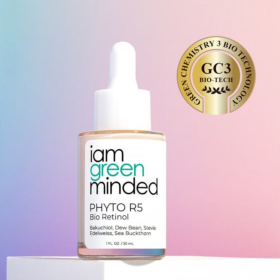 retinol alternative bakuchiol serum phytoR5 rainbow header